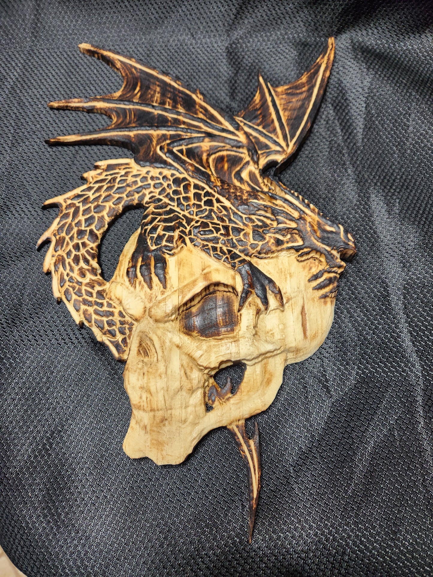 Dragon and Skull