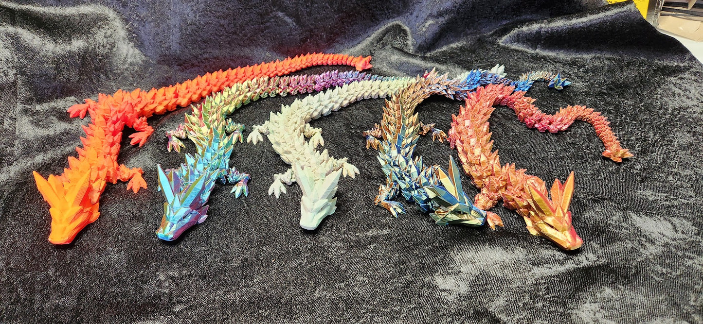 17inch Crystal Dragons