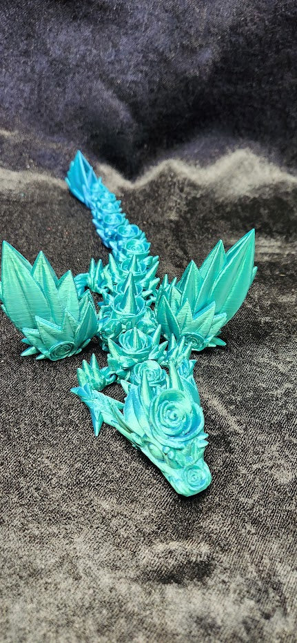 Winged Rose Dragons