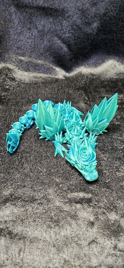 Winged Rose Dragons