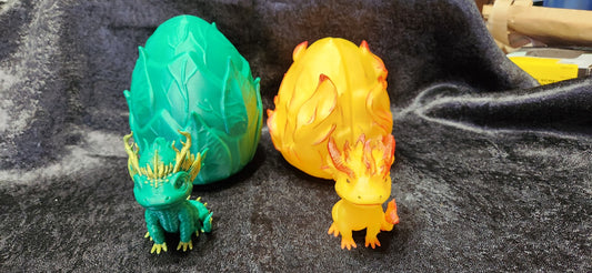 Baby Dragon and Egg