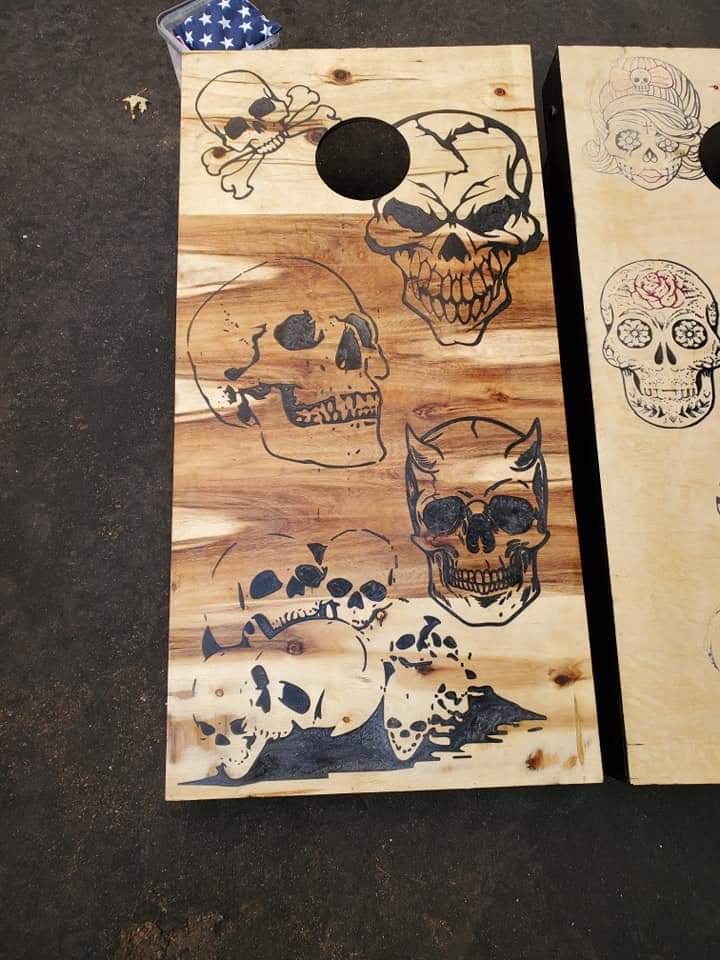 Custom Cornhole boards