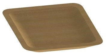 Square Wood Plates